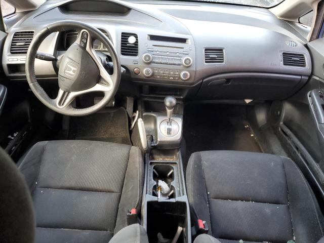 2HGFA16639H509776 - 2009 HONDA CIVIC LX-S Կապույտ լուսանկար 8