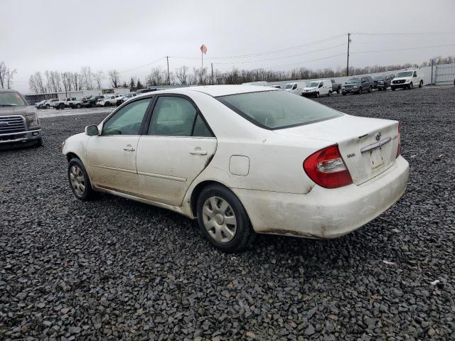 4T1BE32K82U099264 - 2002 TOYOTA CAMRY LE WHITE photo 2