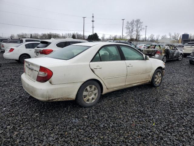 4T1BE32K82U099264 - 2002 TOYOTA CAMRY LE WHITE photo 3