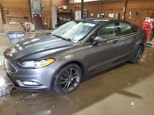 3FA6P0T9XJR271199 - 2018 FORD FUSION SE CHARCOAL photo 1
