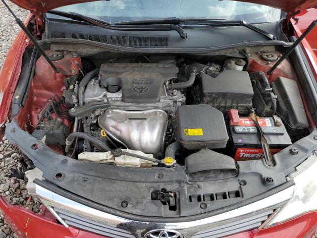 4T1BF1FK6CU583379 - 2012 TOYOTA CAMRY BASE RED photo 11