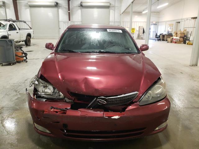 JTDBF32KX30132498 - 2003 TOYOTA CAMRY LE MAROON photo 5