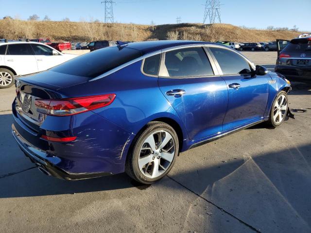 5XXGT4L31LG398342 - 2020 KIA OPTIMA LX BLUE photo 3