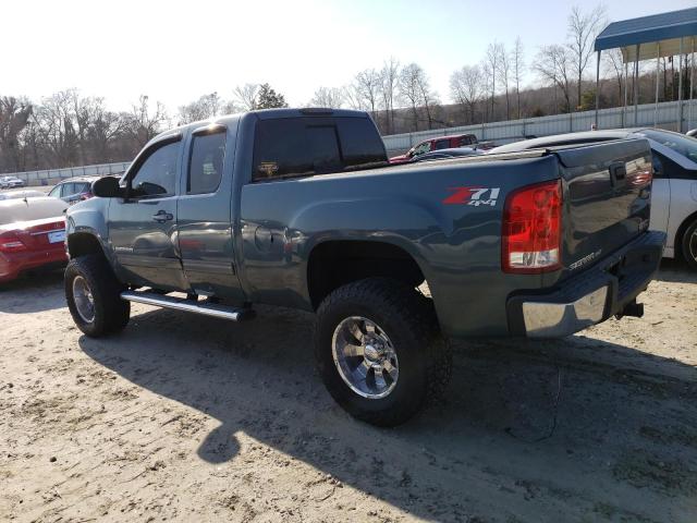 1GTEK19J57Z616414 - 2007 GMC NEW SIERRA K1500 BLUE photo 2