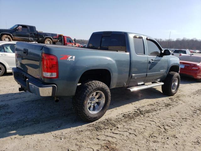 1GTEK19J57Z616414 - 2007 GMC NEW SIERRA K1500 BLUE photo 3