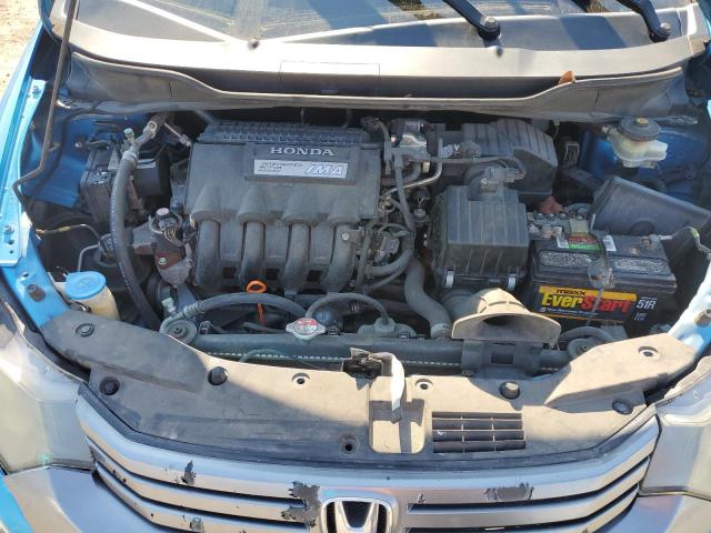 JHMZE2H72AS001516 - 2010 HONDA INSIGHT EX BLUE photo 11