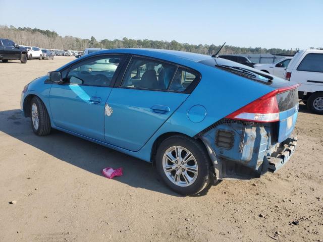 JHMZE2H72AS001516 - 2010 HONDA INSIGHT EX BLUE photo 2