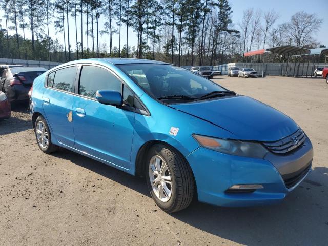 JHMZE2H72AS001516 - 2010 HONDA INSIGHT EX BLUE photo 4