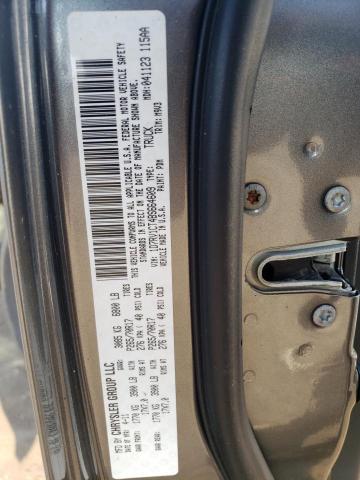 1D7RV1CT4BS664609 - 2011 DODGE RAM 1500 GRAY photo 12