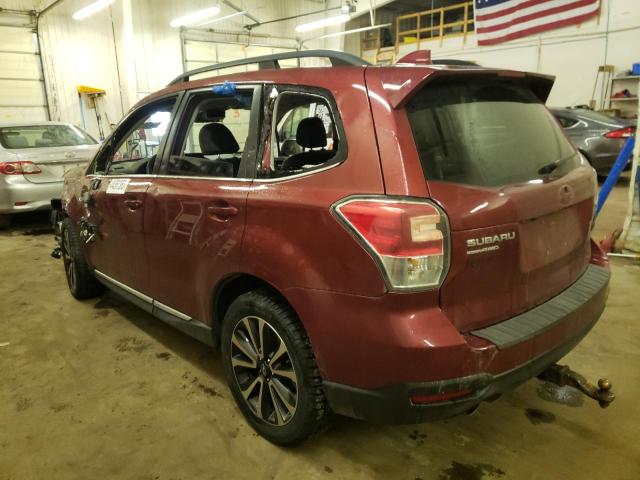 JF2SJGTC7HH404903 - 2017 SUBARU FORESTER 2.0XT TOURING RED photo 2