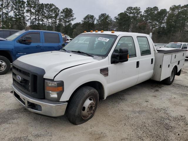 1FDWW3GR5AEB26479 - 2010 FORD F350 SUPER DUTY WHITE photo 2