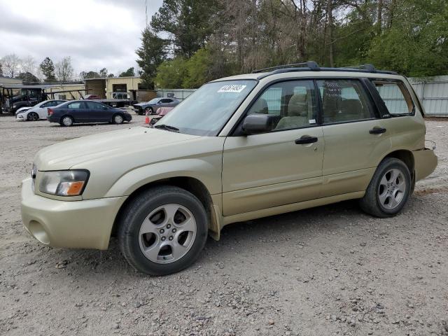 JF1SG65654H737860 - 2004 SUBARU FORESTER 2.5XS GOLD photo 1