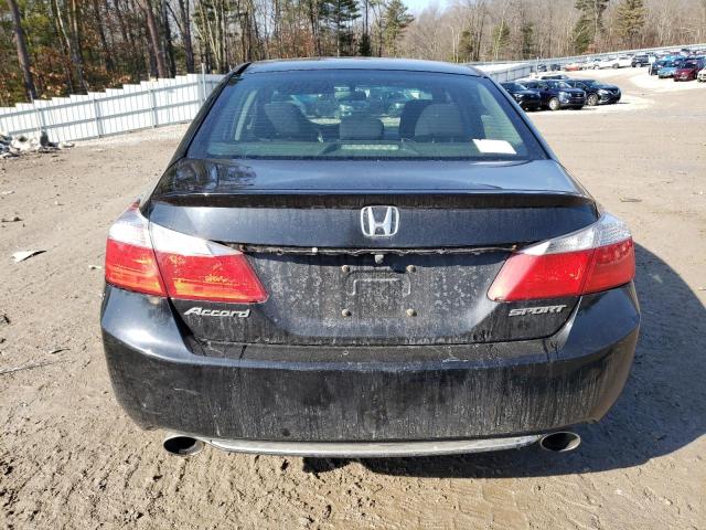 1HGCR2E55DA089424 - 2013 HONDA ACCORD SPORT BLACK photo 6