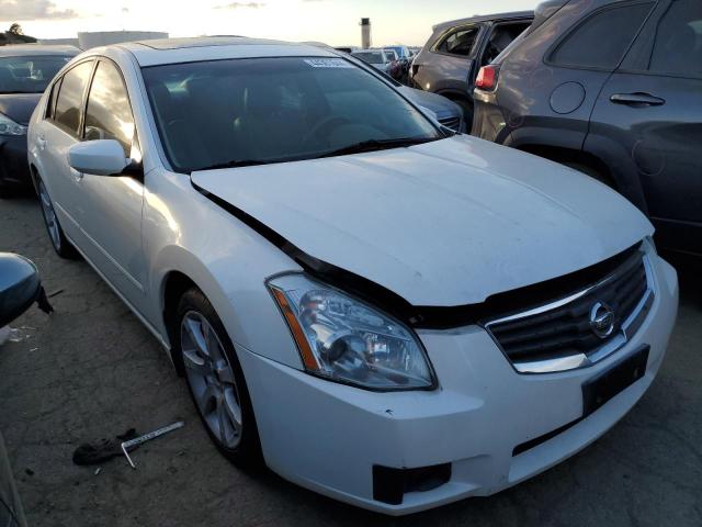 1N4BA41E97C833754 - 2007 NISSAN MAXIMA SE WHITE photo 4