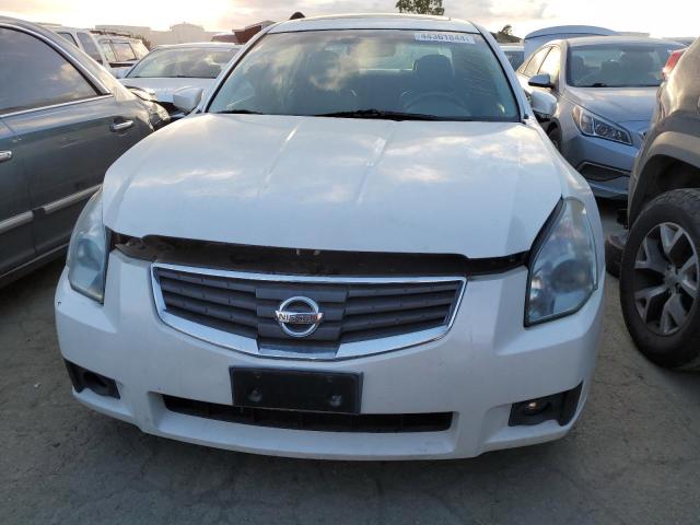 1N4BA41E97C833754 - 2007 NISSAN MAXIMA SE WHITE photo 5