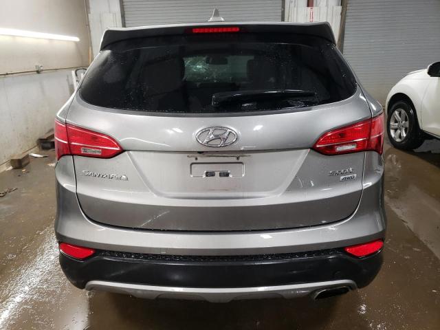 5XYZUDLB3DG122884 - 2013 HYUNDAI SANTA FE S GRAY photo 6