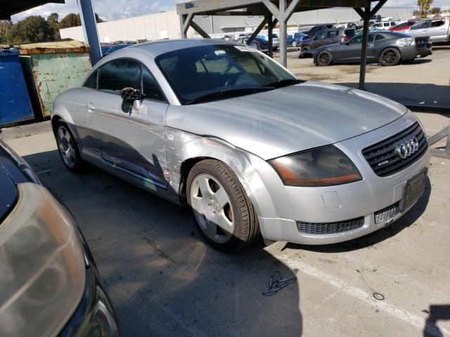 TRUWT28N621033097 - 2002 AUDI TT QUATTRO SILVER photo 4