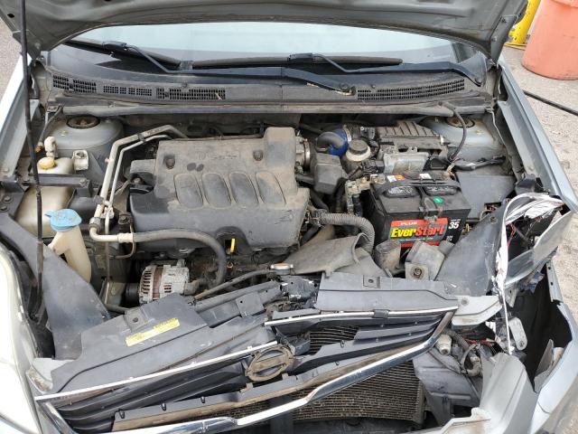 3N1AB6AP7AL696327 - 2010 NISSAN SENTRA 2.0 GRAY photo 11