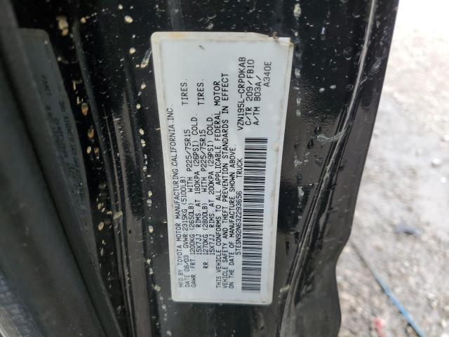 5TESN92N63Z293656 - 2003 TOYOTA TACOMA XTRACAB PRERUNNER 黑色 照片 12