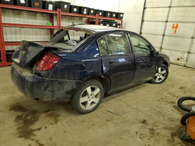 1G8AL58F17Z153956 - 2007 SATURN ION LEVEL 3 BLUE photo 3