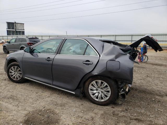 4T4BF1FK3CR211357 - 2012 TOYOTA CAMRY BASE GRAY photo 2