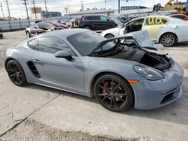 WP0AB2A80PS268074 - 2023 PORSCHE CAYMAN S GRAY photo 4