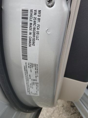 2C4RC1BG0RR155942 - 2024 CHRYSLER PACIFICA TOURING L SILVER photo 13