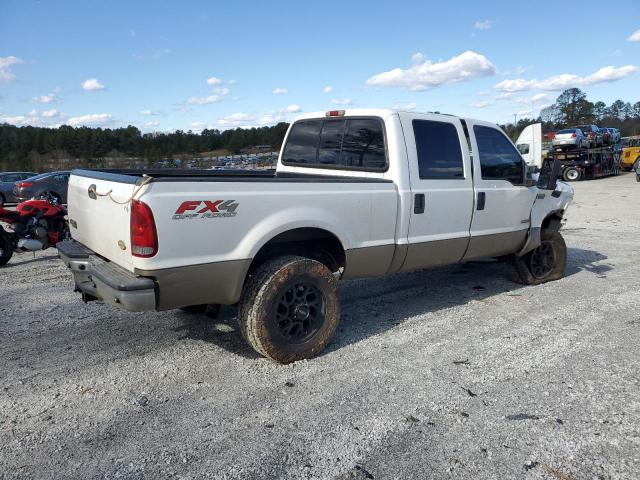 1FTNW21P64ED92907 - 2004 FORD F-250 SUPER DUTY WHITE photo 3