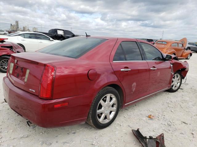 1G6DZ67A680176428 - 2008 CADILLAC STS MAROON photo 3