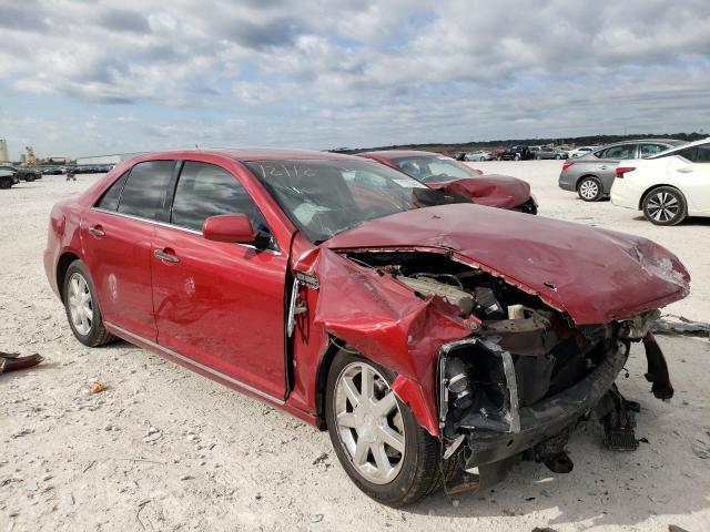 1G6DZ67A680176428 - 2008 CADILLAC STS MAROON photo 4