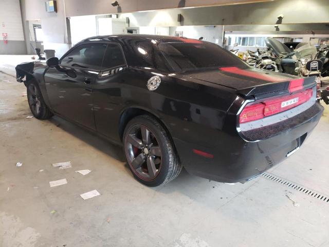 2C3CDYAG7CH269452 - 2012 DODGE CHALLENGER SXT BLACK photo 2