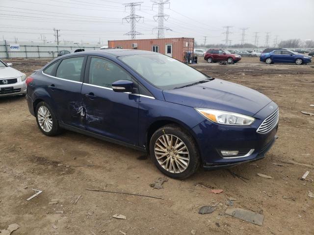 1FADP3J20HL252751 - 2017 FORD FOCUS TITANIUM BLUE photo 4