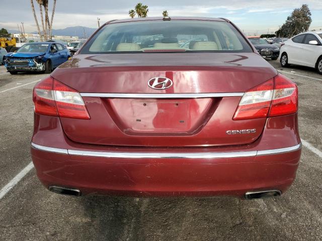 KMHGC4DDXDU210223 - 2013 HYUNDAI GENESIS 3.8L BURGUNDY photo 6