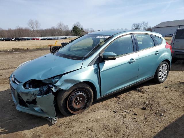 1FAHP3K2XCL252863 - 2012 FORD FOCUS SE TEAL photo 1