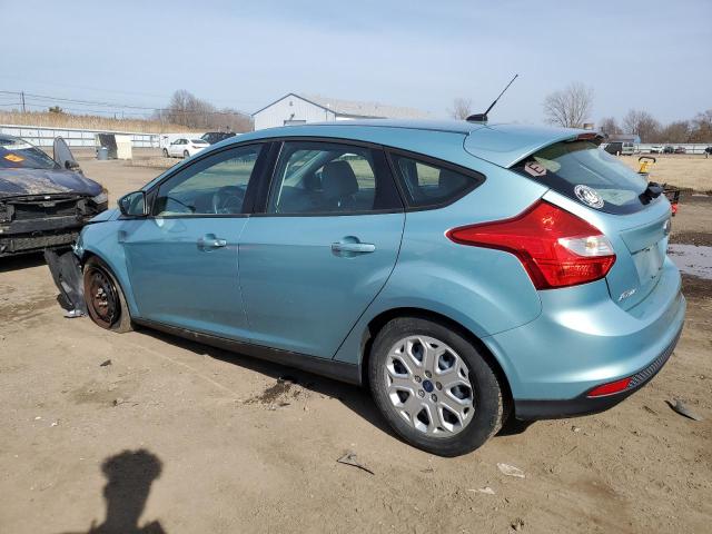 1FAHP3K2XCL252863 - 2012 FORD FOCUS SE TEAL photo 2