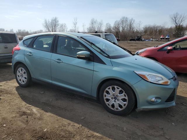 1FAHP3K2XCL252863 - 2012 FORD FOCUS SE TEAL photo 4