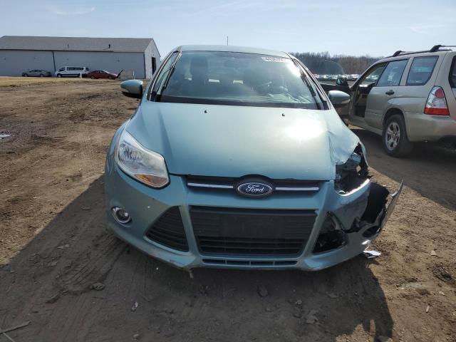 1FAHP3K2XCL252863 - 2012 FORD FOCUS SE TEAL photo 5