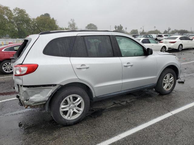 5XYZGDAB3CG093072 - 2012 HYUNDAI SANTA FE GLS SILVER photo 3