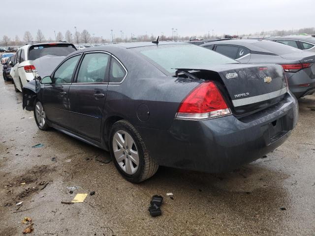 2G1WA5EK0A1199709 - 2010 CHEVROLET IMPALA LS GRAY photo 2