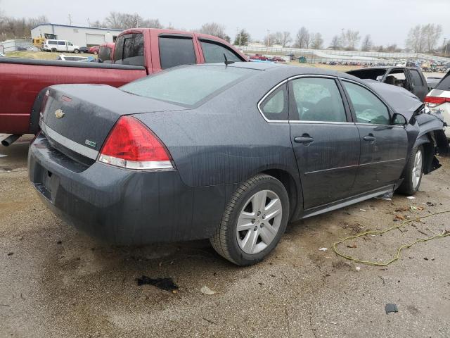 2G1WA5EK0A1199709 - 2010 CHEVROLET IMPALA LS GRAY photo 3