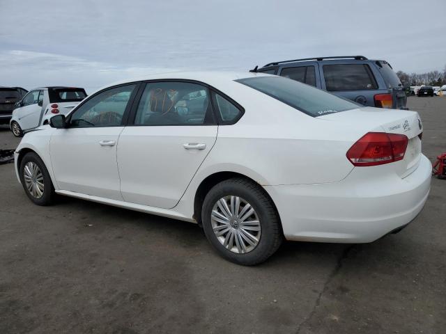 1VWAP7A33EC003897 - 2014 VOLKSWAGEN PASSAT S WHITE photo 2