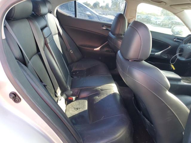 JTHBK262395087334 - 2009 LEXUS IS 250 SILVER photo 10