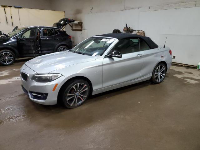 WBA1K7C58FV235351 - 2015 BMW 228 XI SILVER photo 1