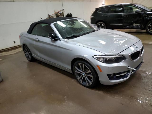 WBA1K7C58FV235351 - 2015 BMW 228 XI SILVER photo 4