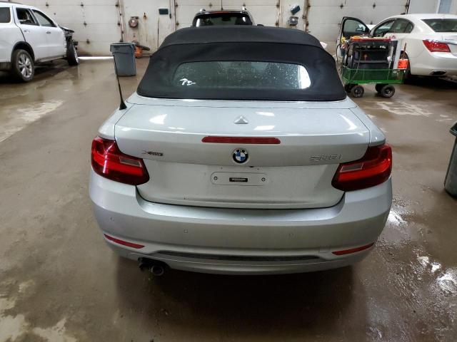 WBA1K7C58FV235351 - 2015 BMW 228 XI SILVER photo 6