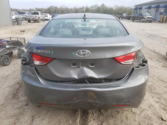 5NPDH4AE6DH423248 - 2013 HYUNDAI ELANTRA GLS GRAY photo 6