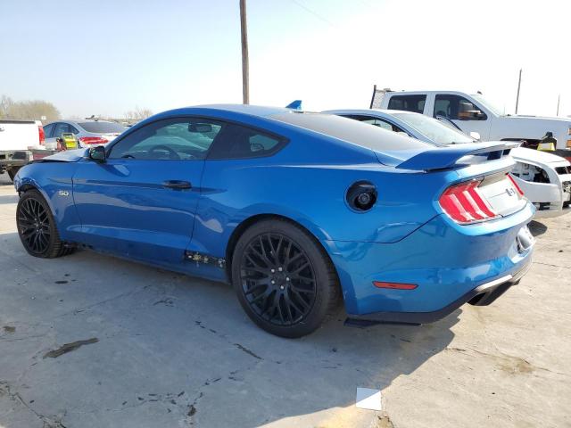 1FA6P8CF1L5141709 - 2020 FORD MUSTANG GT BLUE photo 2