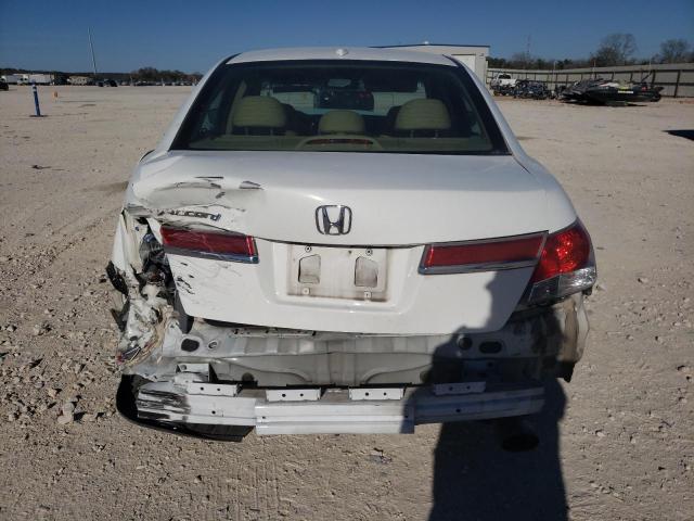 1HGCP2F89CA045388 - 2012 HONDA ACCORD EXL WHITE photo 6