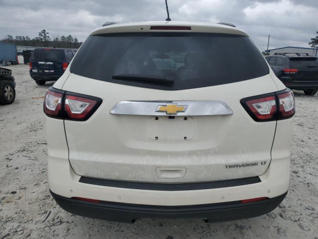 1GNKRGKDXFJ271441 - 2015 CHEVROLET TRAVERSE LT WHITE photo 6