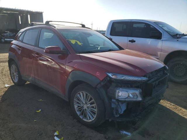 KM8K6CAA8LU523694 - 2020 HYUNDAI KONA SEL PLUS RED photo 4